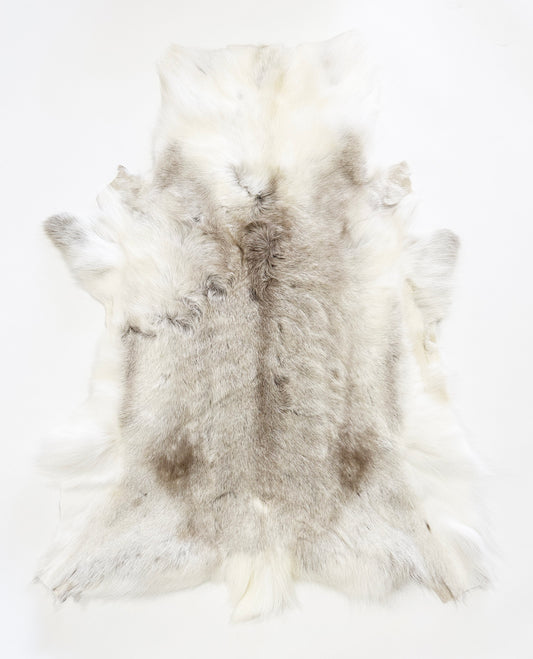 caribou hide rug